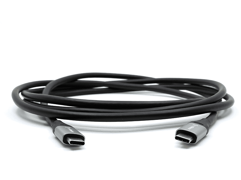 FREEVOICE USB-C to USB-C Cable USB Kabel, Schwarz