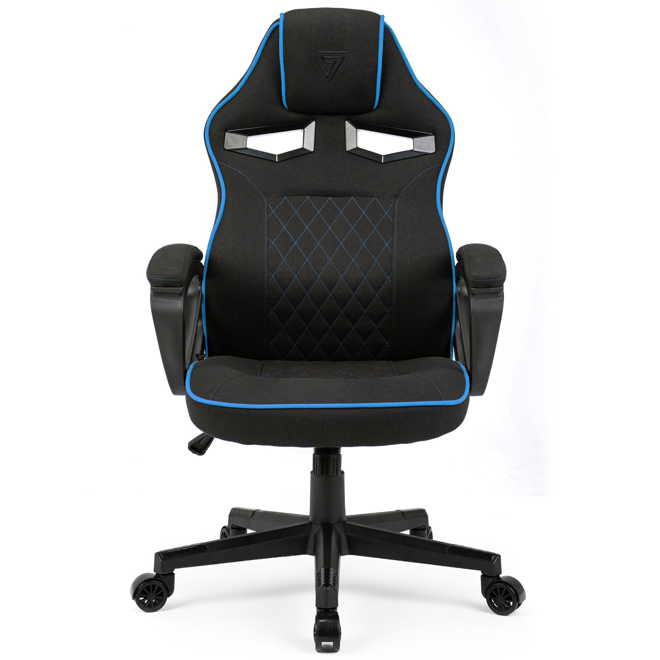 SENSE7 Blau Fabric Knight Gamingstuhl,