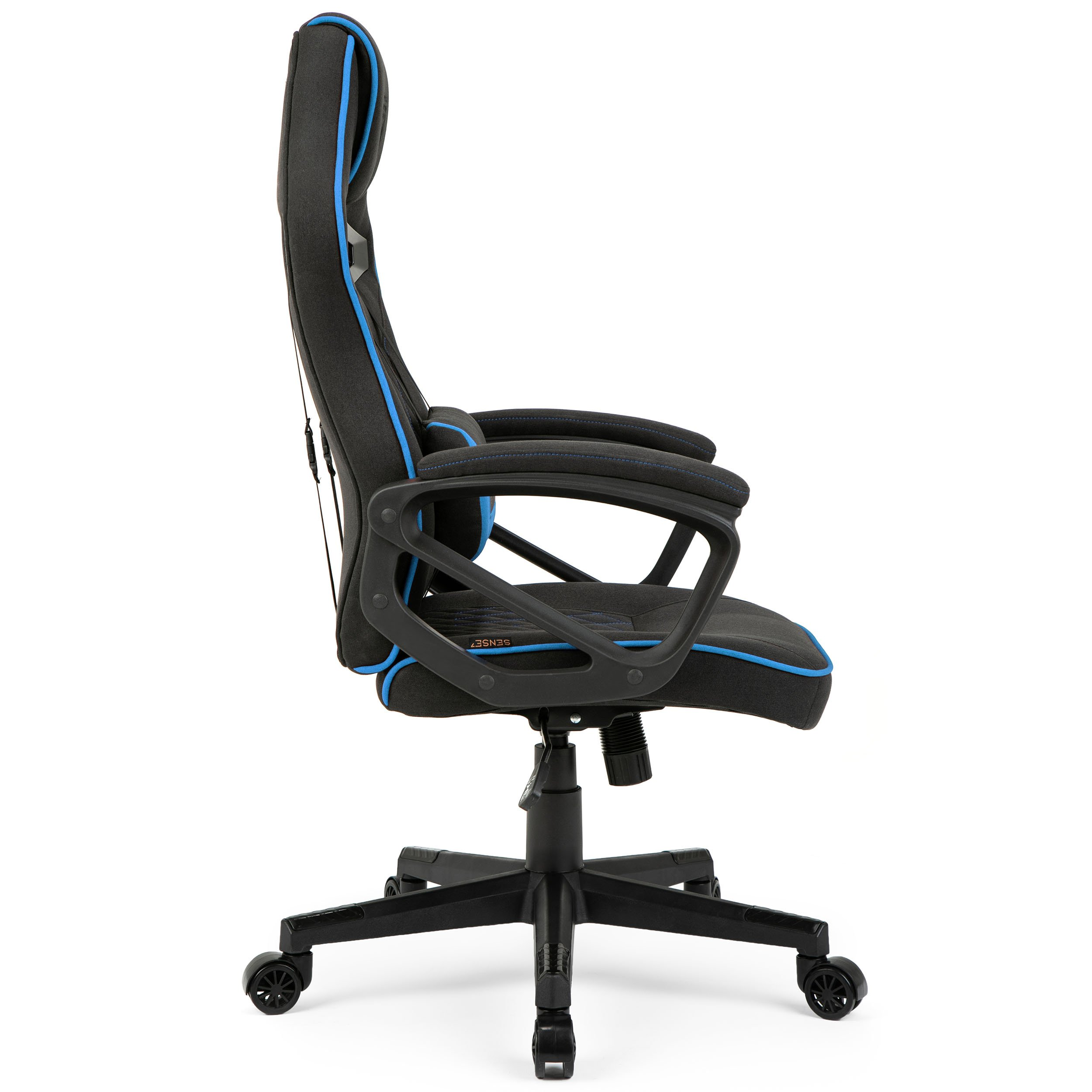 SENSE7 Blau Fabric Knight Gamingstuhl,