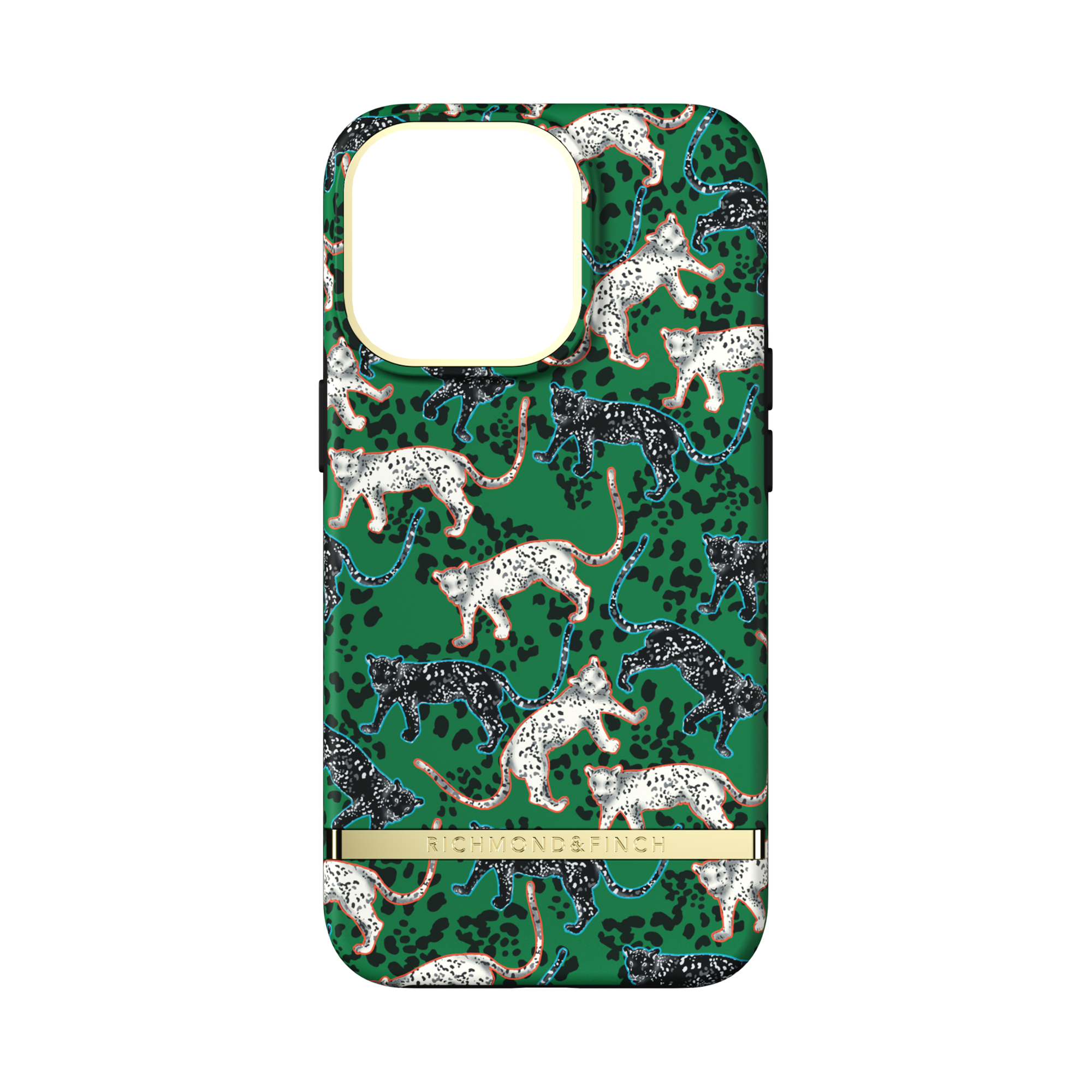 iPhone FINCH 13 13 Leopard Backcover, RICHMOND GREEN APPLE, & Pro, Green PRO, IPHONE