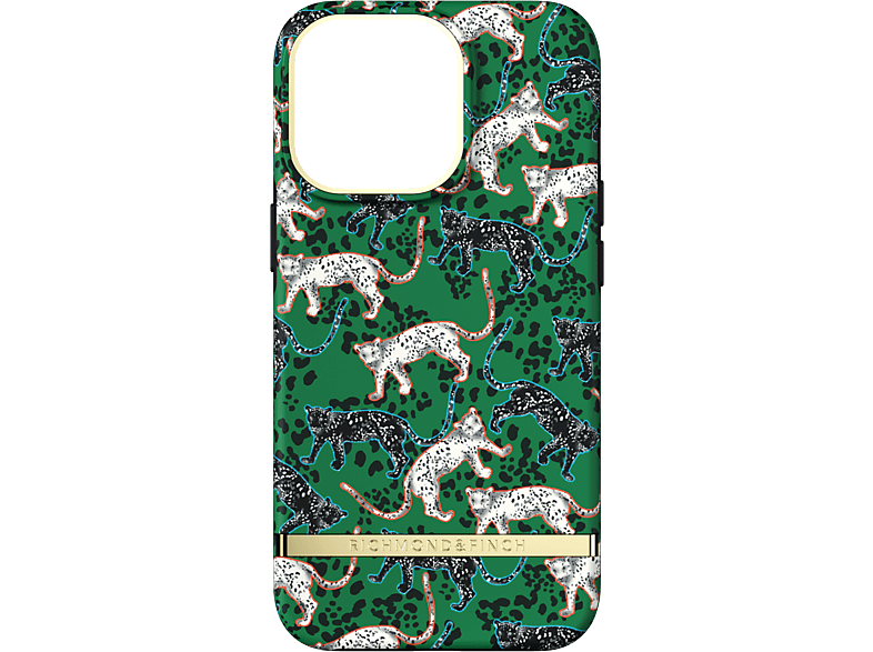 RICHMOND & FINCH Green Leopard iPhone 13 Pro, Backcover, APPLE, IPHONE 13 PRO, GREEN