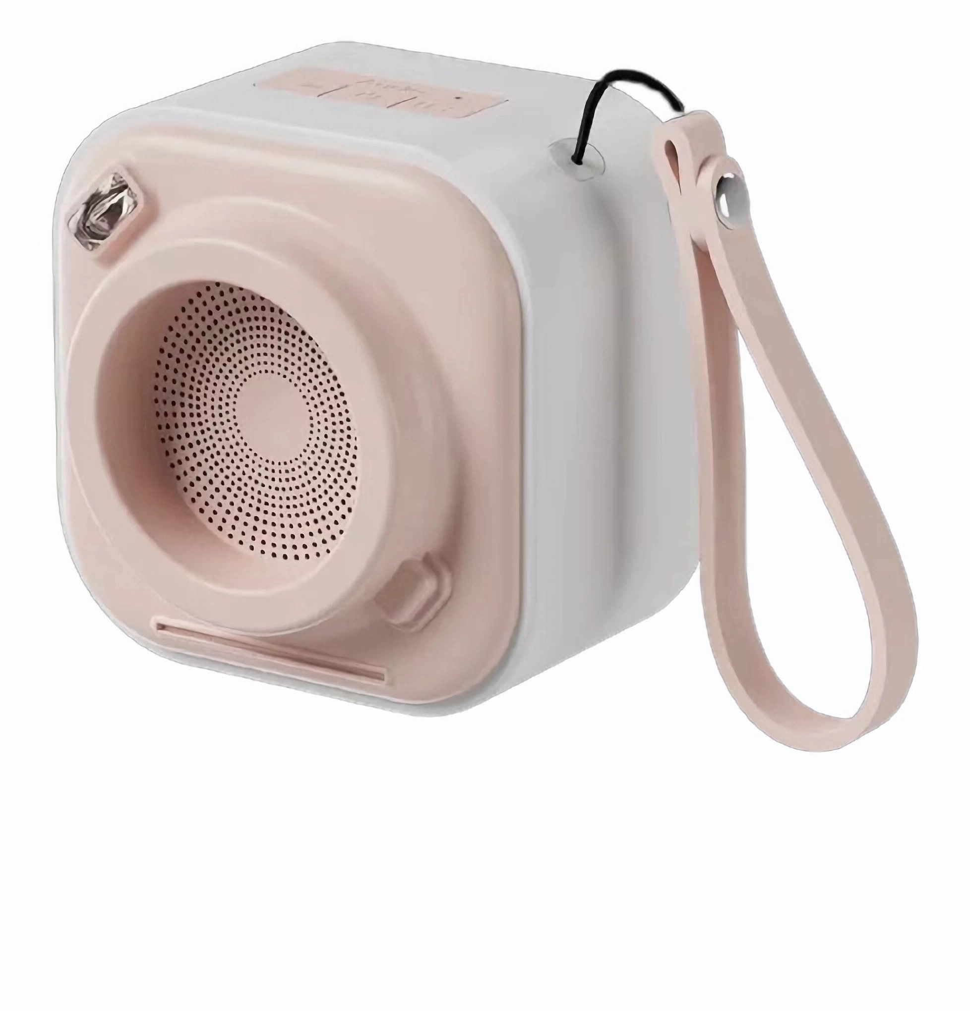 in Design Lautstarker kameraförmigen Pink - box, Bluetooth schönem Bluetooth-Lautsprecher Klang BRIGHTAKE Tragbarer