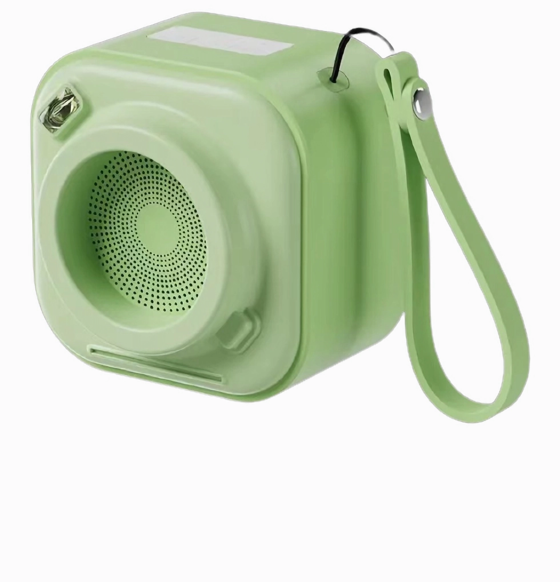 BRIGHTAKE Tragbarer Bluetooth-Lautsprecher - Lautstarker in Design box, kameraförmigen Green Bluetooth schönem Klang