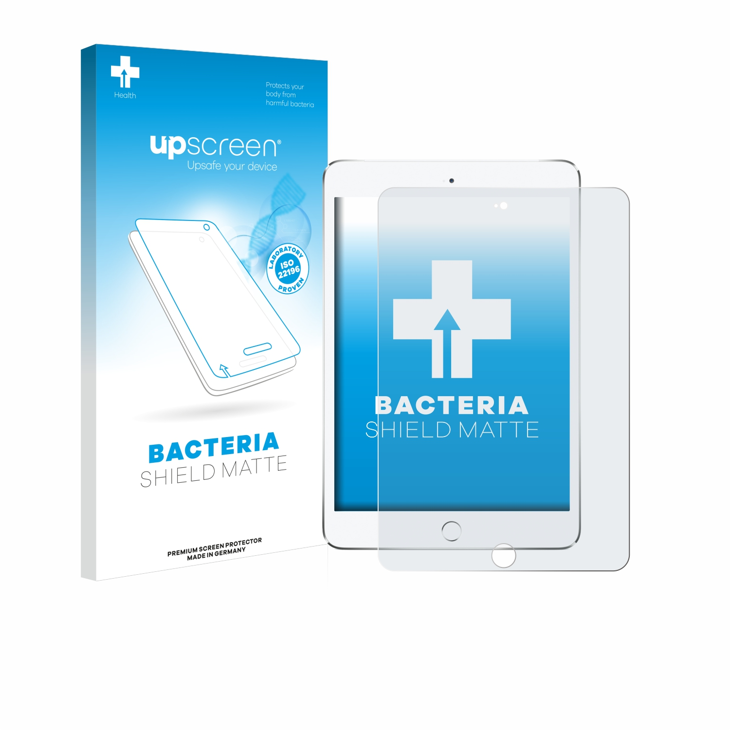 UPSCREEN antibakteriell entspiegelt matte Schutzfolie(für Mini Apple iPad 4 2015)