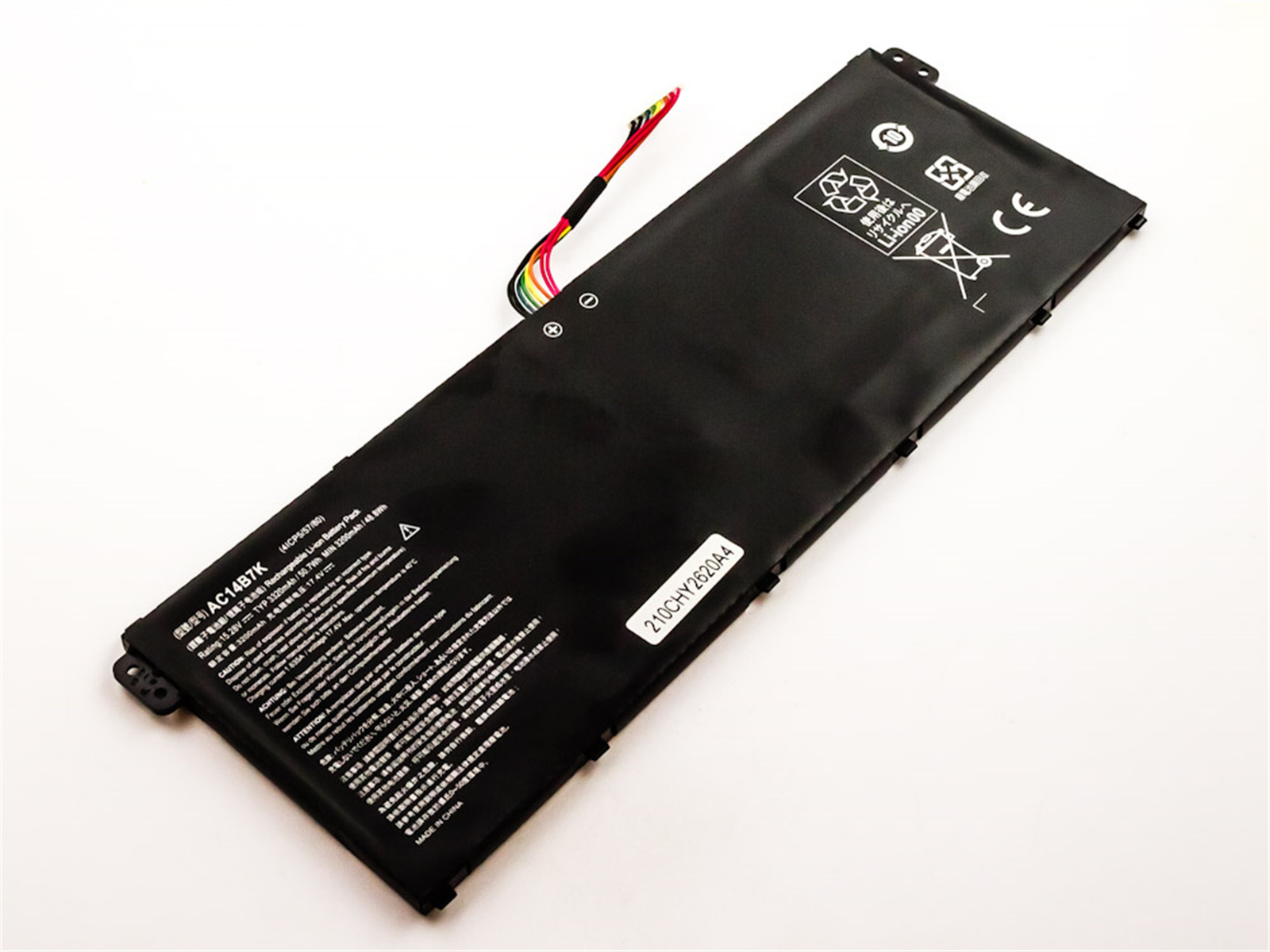 AN515-42-R0MG 3250 Li-Pol kompatibel 5 Li-Pol, mit 15.28 mAh AGI Acer NITRO Volt, Notebookakku, Akku