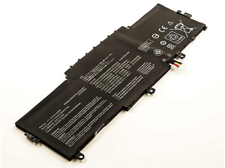 AGI Akku kompatibel mit Asus UX433FN Li-Pol Notebookakku, Li-Pol, 11.55 Volt, 4250 mAh
