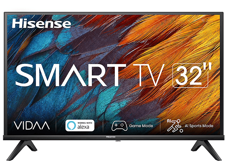 Hisense 32'' Pulgadas LED Full HD Smart TV (Netflix ) 1 Año de  Garantía - Características, Opiniones