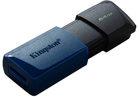 Memoria USB 64 GB  - DataTraveler DTXM KINGSTON, Negro