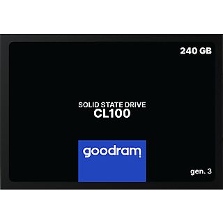 Disco duro HDD interno  240 GB 240 GB - GOOD RAM SSDPR-CL100-240-G3, Interno, 300