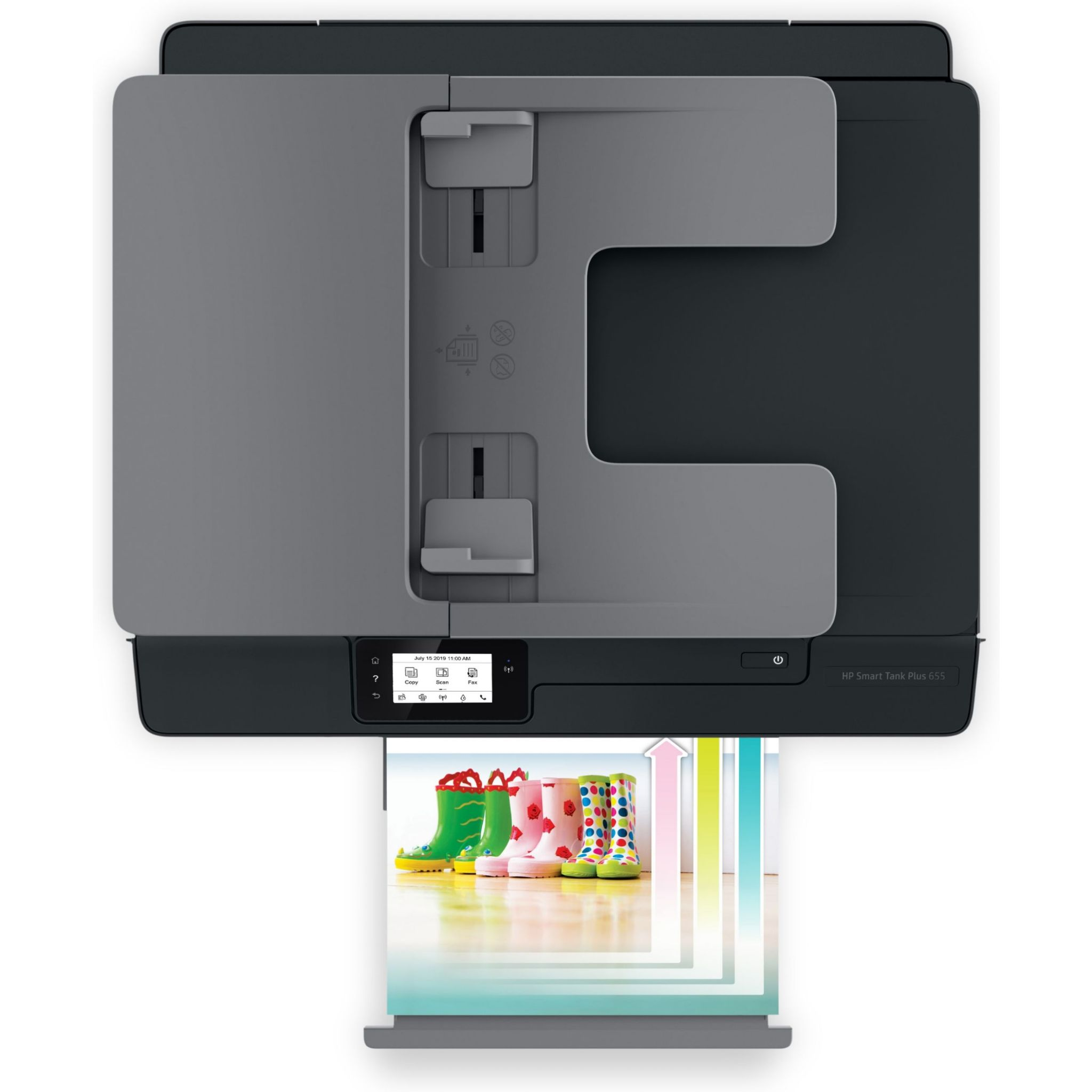 PLUS SMART Inkjet 655 HP Multifunktionsdrucker TANK WLAN Thermal