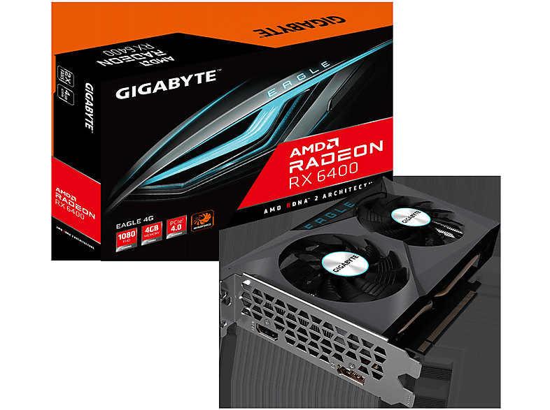 Tarjeta gráfica - GIGABYTE GV-R64EAGLE-4GD