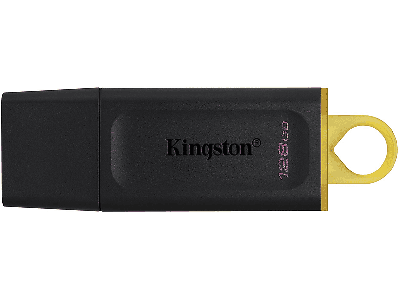 KINGSTON TECHNOLOGY DataTraveler Exodia - 128 GB (USB Typ-A 3.2 Gen 1, schwarz) USB Sticks (darkslategray, 128 GB)