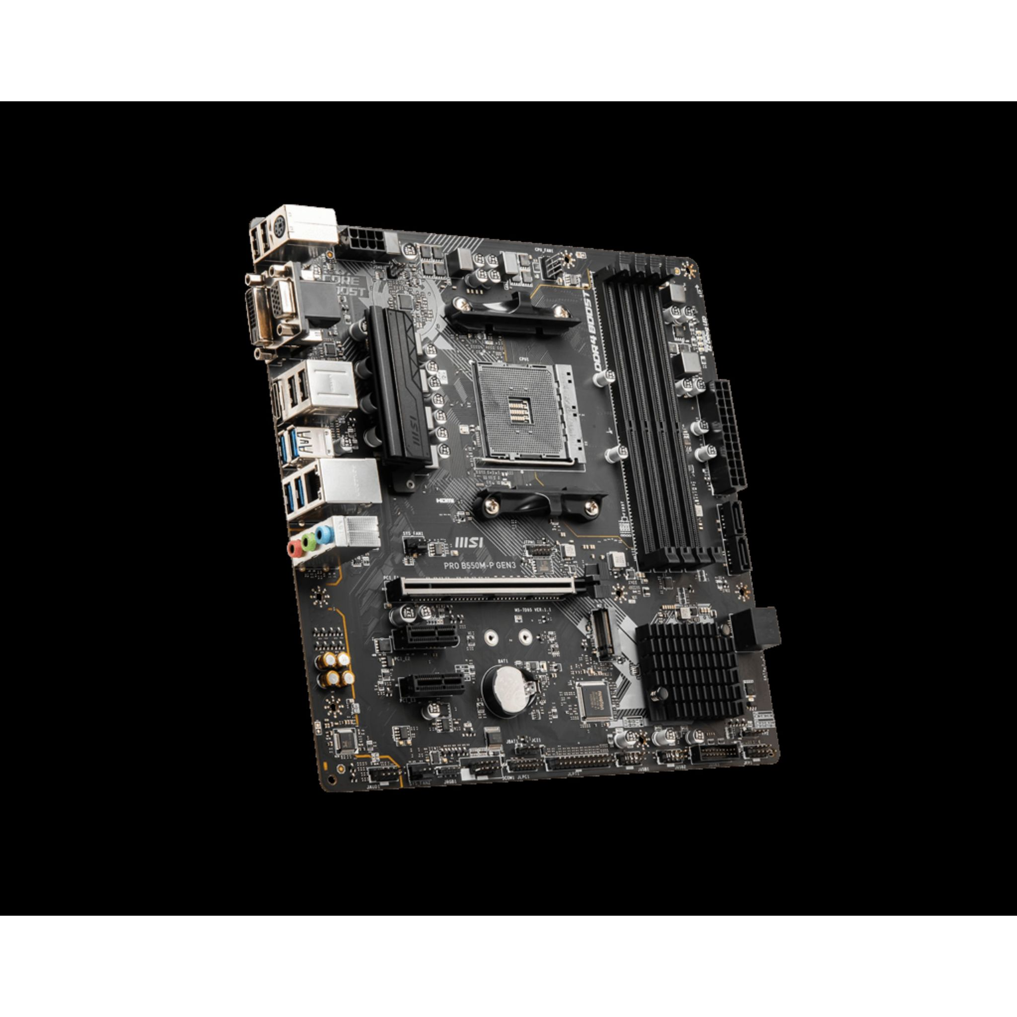 MSI PRO B550M-P schwarz GEN3 Mainboards