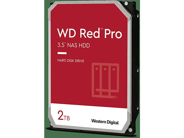 WESTERN DIGITAL WD RED HDD, intern - 3.5, WD2002FFSX), 3,5 2000 2 NAS Zoll, (SATA, Pro GB, TB