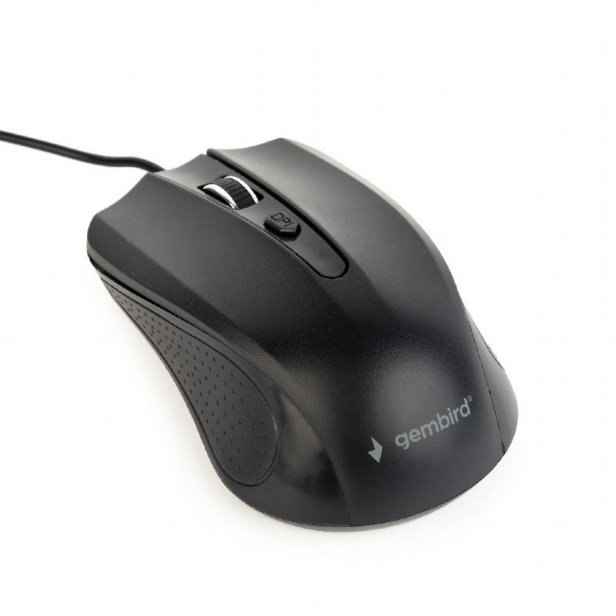 Souris USB Gembird MUS-U-01 - Souris Optique Ambidextre 1000 DPI, Légère (54g) - Plug & Play Pour Windows