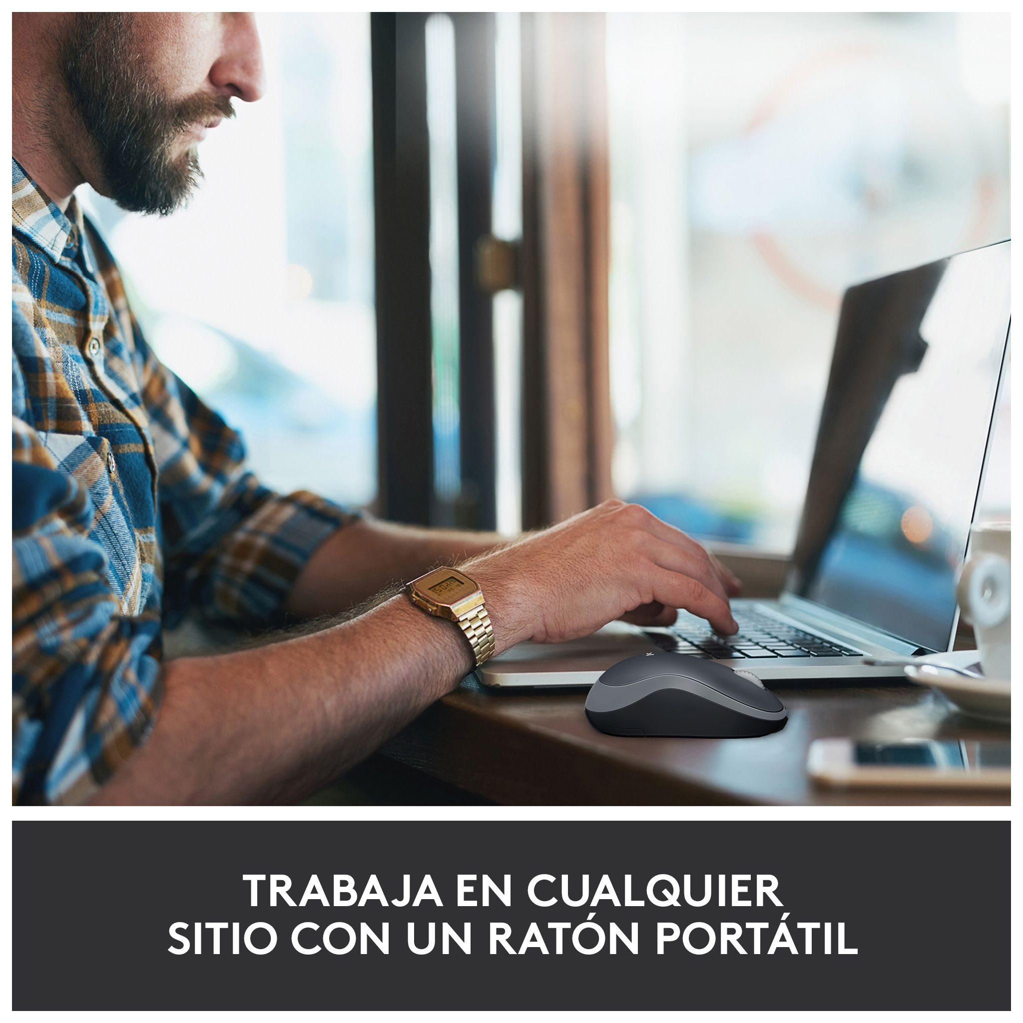 Myszka bezprzewodowa LOGITECH 910-002235 Szary