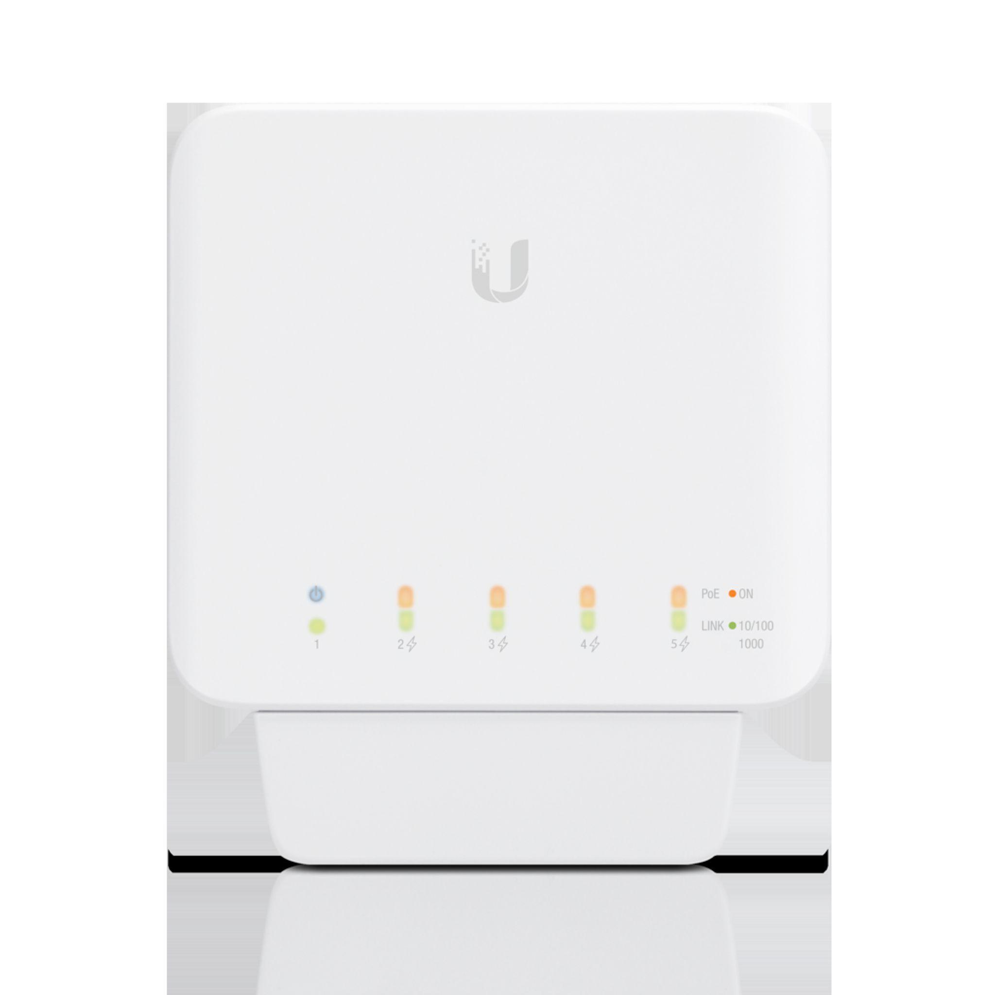 UBIQUITI NETWORKS Ubiquiti UniFi USWâ€‘FLEX Switching Netzwerk Hubs 5 Switch