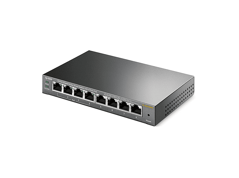 TP-LINK TL-SG108PE | Gigabit Easy Smart Switch with 4-Port PoE+ 8