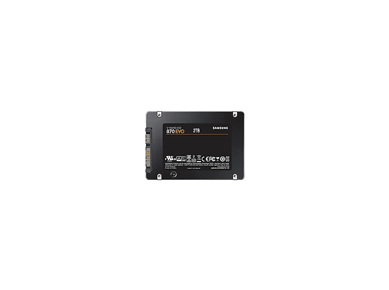 Disco duro SSD 2 TB 2 TB | SAMSUNG 870 EVO 2TB, HASTA 560 MB/S