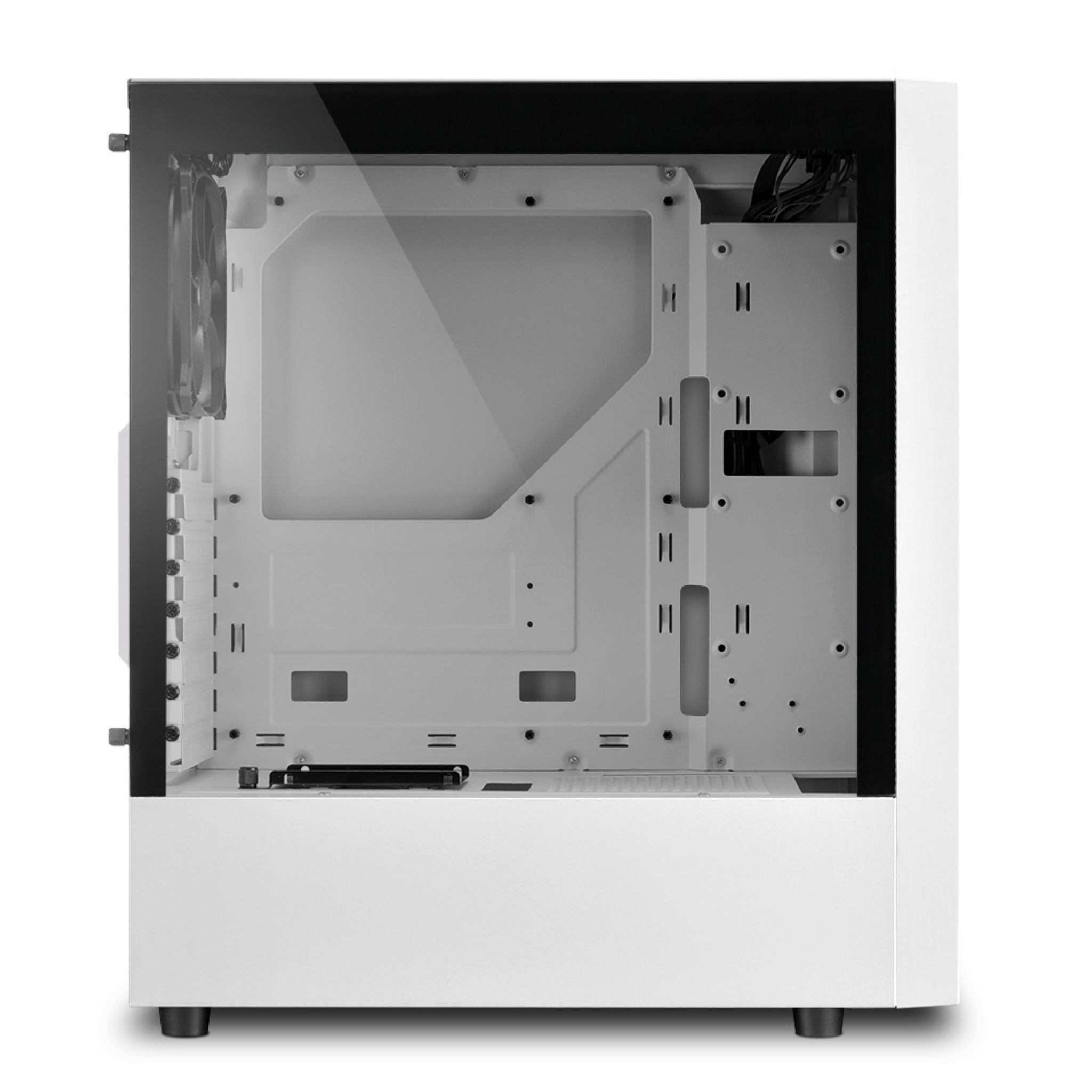 SHARKOON RGB Slider PC weiss Gehäuse