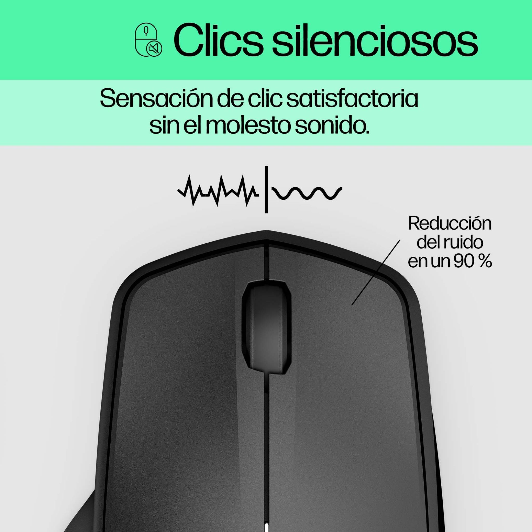 Myszka bezprzewodowa HP 280 Silent Wireless Mouse Czarny