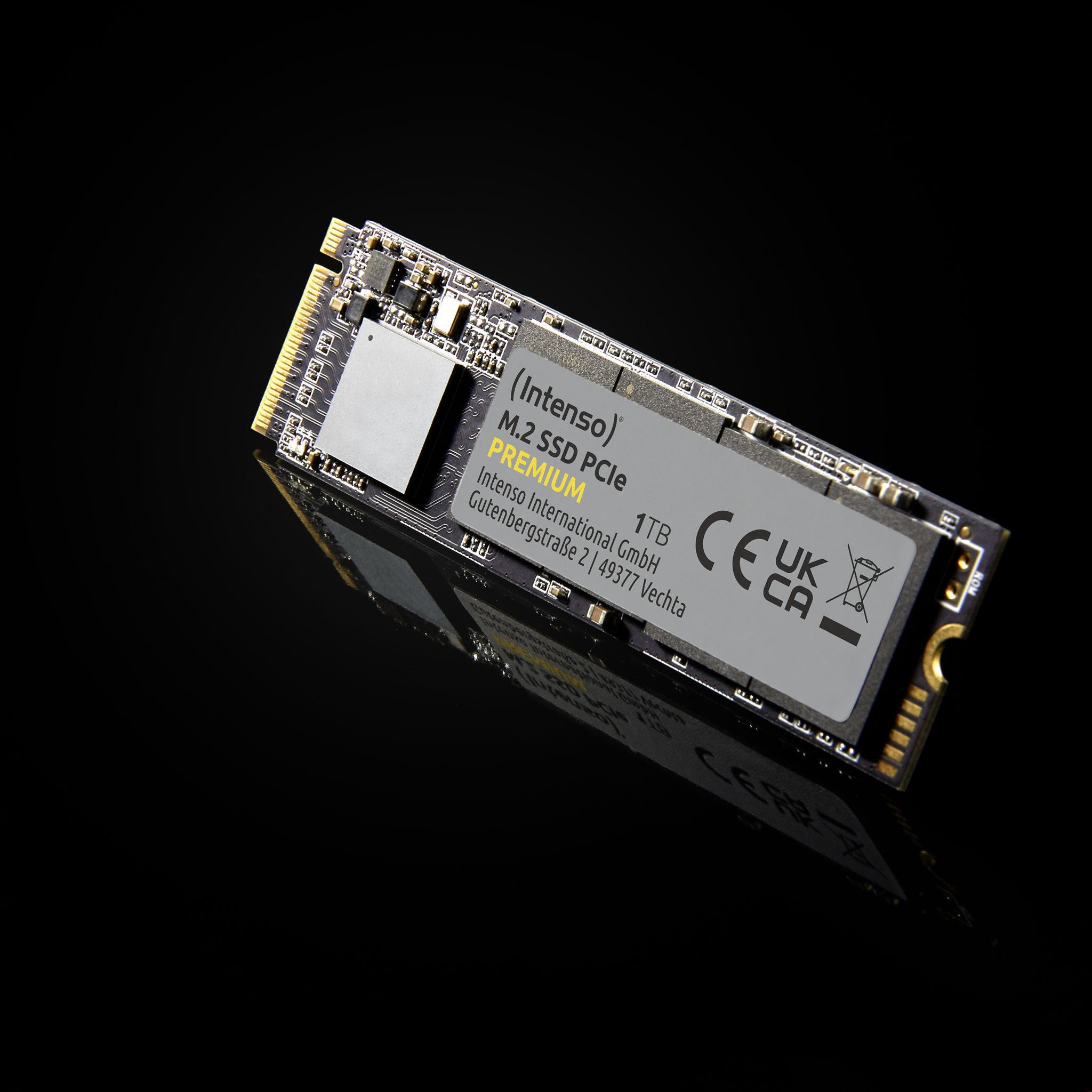 PCIe INTENSO 250 SSD SSD, M.2 GB, Premium, intern