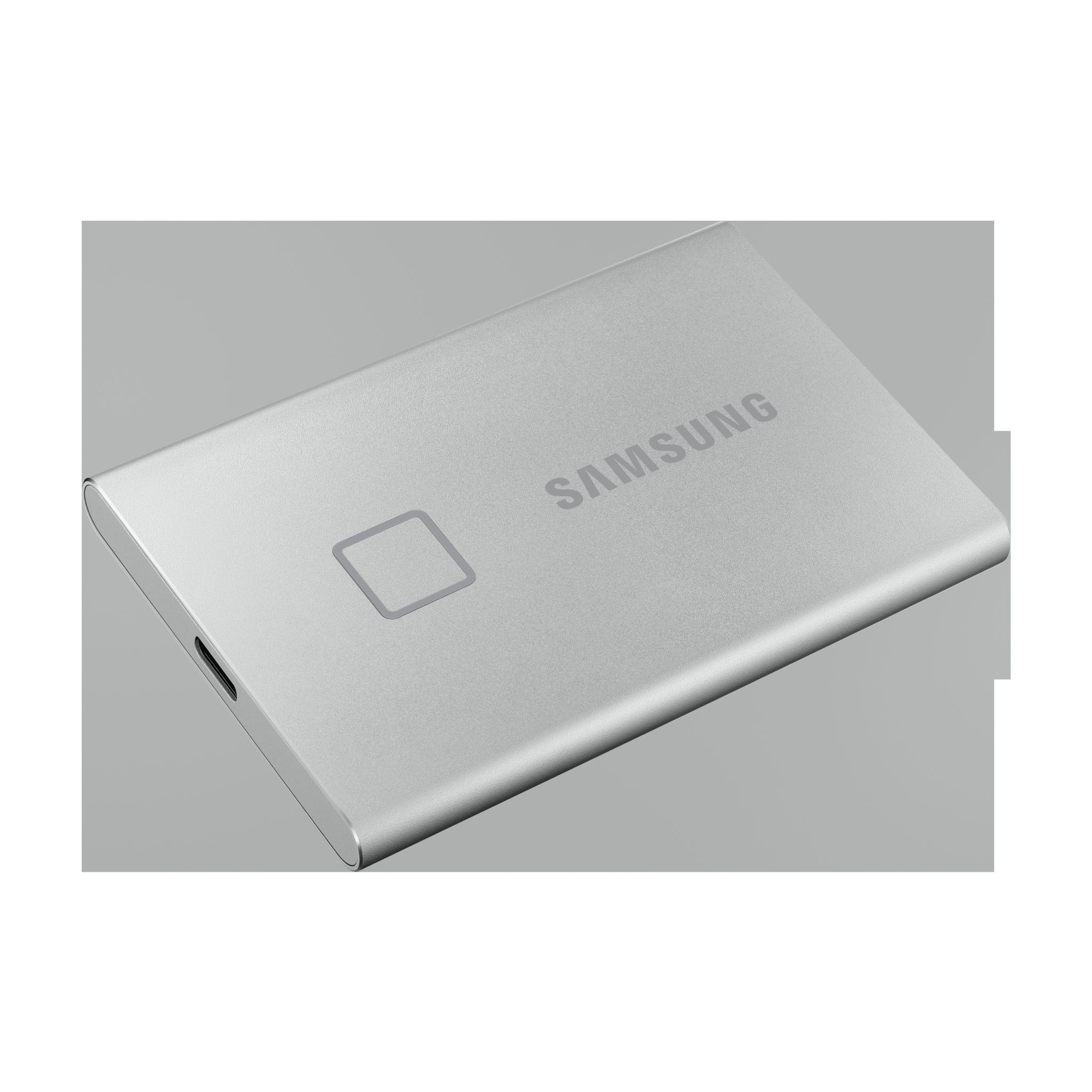SAMSUNG MU-PC500S/WW PORT. T7 SSD, extern, SILVER, TOUCH SSD GB 500 500GB Silber