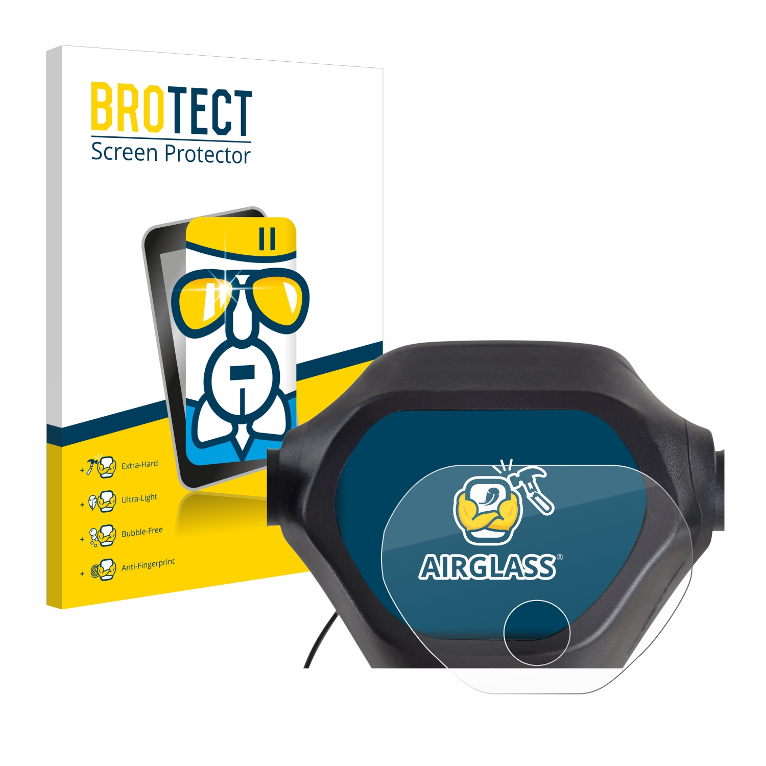 BROTECT Airglass Epowerfun klare ePF-2) Schutzfolie(für