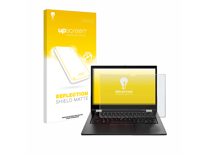 UPSCREEN entspiegelt matte Schutzfolie(für Lenovo ThinkPad L13 Yoga Gen 2)
