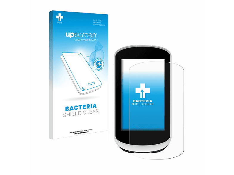 UPSCREEN antibakteriell klare Schutzfolie(für Garmin Edge Explore 2) | Navi-Taschen & -Schutzfolien