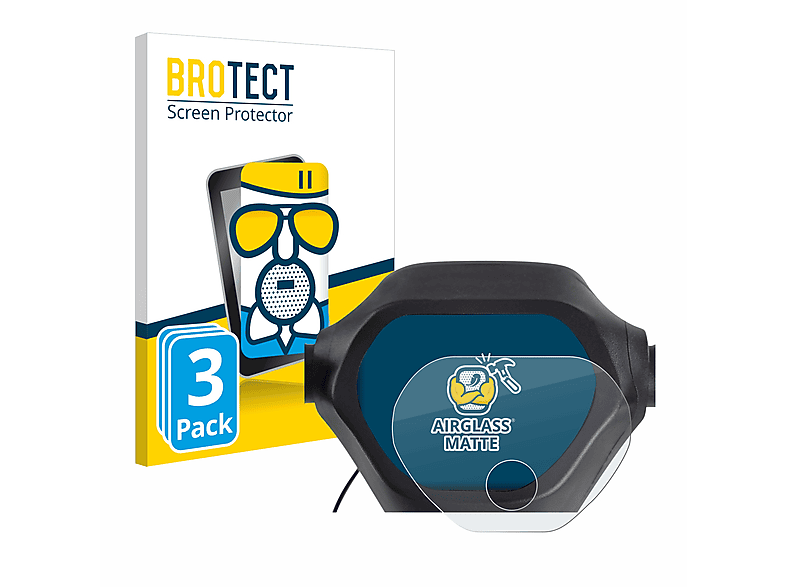 BROTECT 3x Airglass matte Schutzfolie(für Epowerfun ePF-2) | Schutzfolien & Schutzgläser