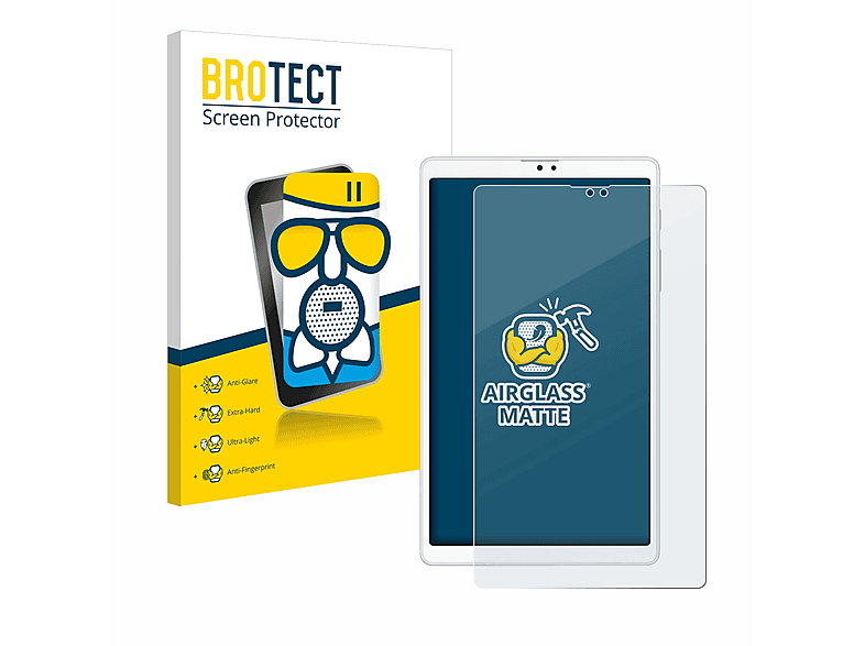 Beförderungsaussicht BROTECT Airglass matte Schutzfolie(für Lite 2021 A7 Samsung LTE Tab (Hochformat)) Galaxy