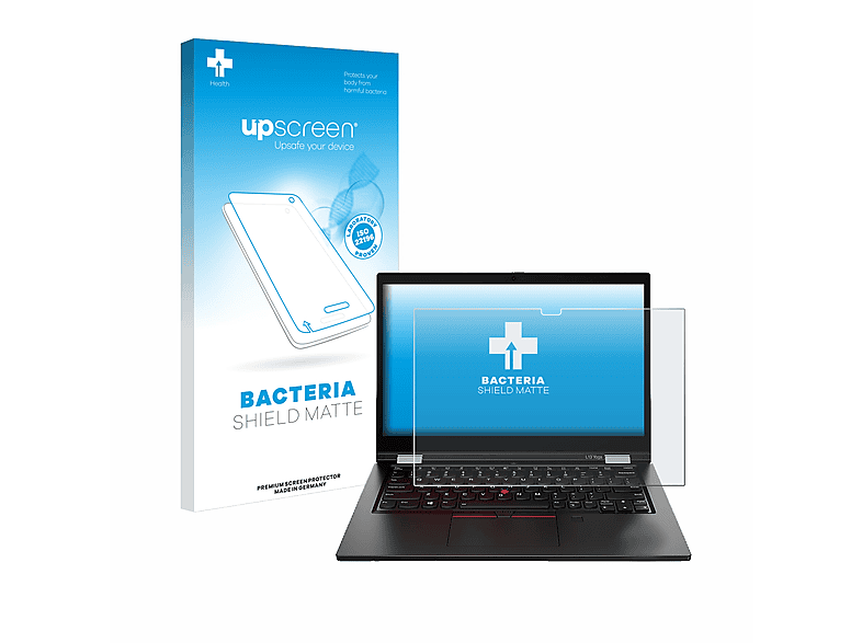 UPSCREEN antibakteriell entspiegelt matte Yoga L13 2) ThinkPad Schutzfolie(für Lenovo Gen