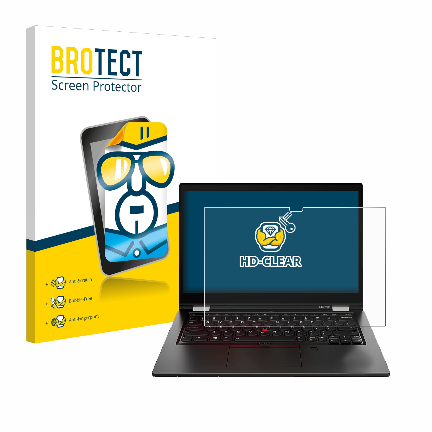 BROTECT klare Schutzfolie(für ThinkPad Gen Lenovo Yoga 2) L13