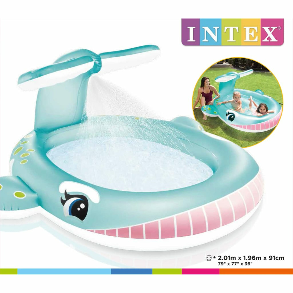 INTEX 3202900 Pool, Mehrfarbig