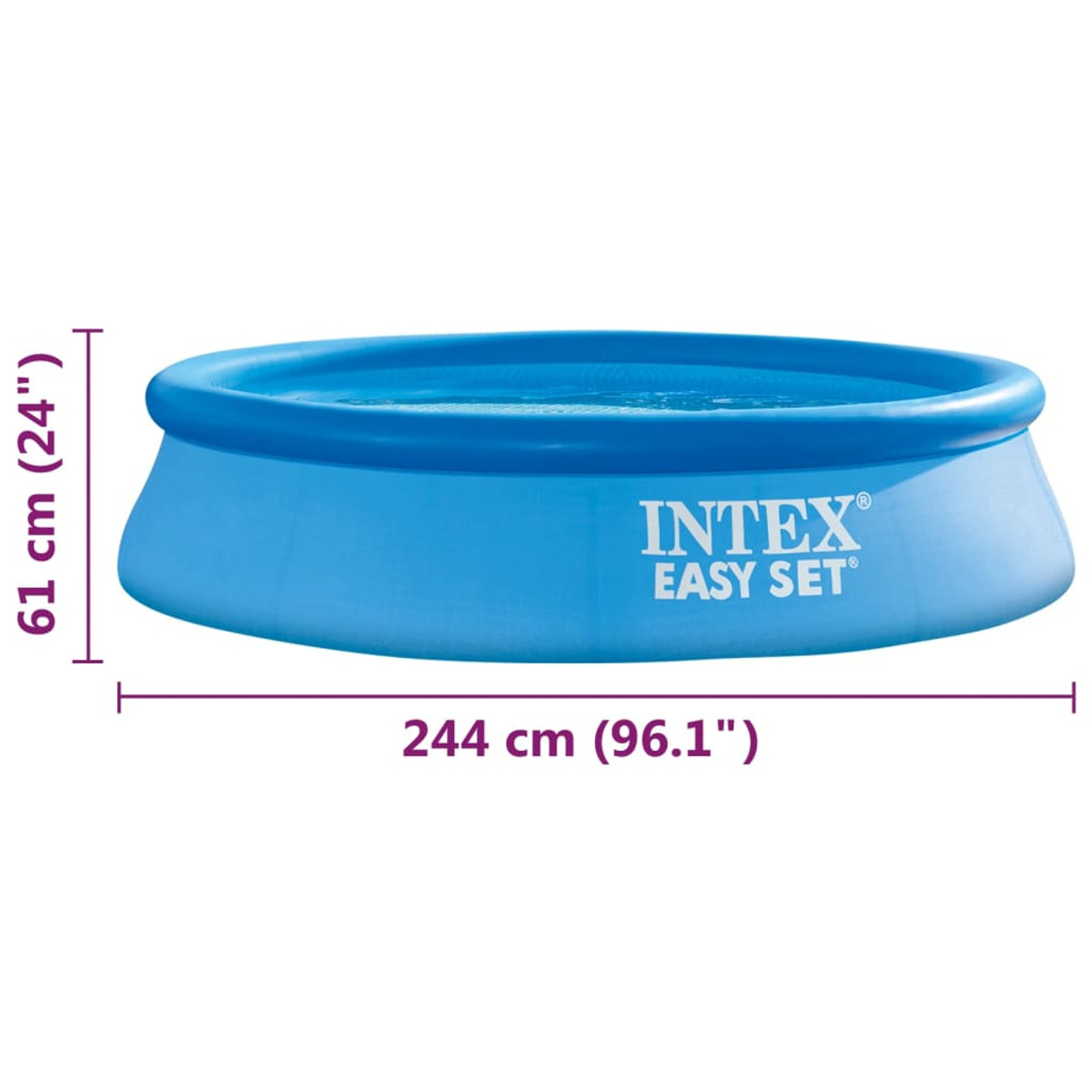 INTEX Pool, Blau 3202881