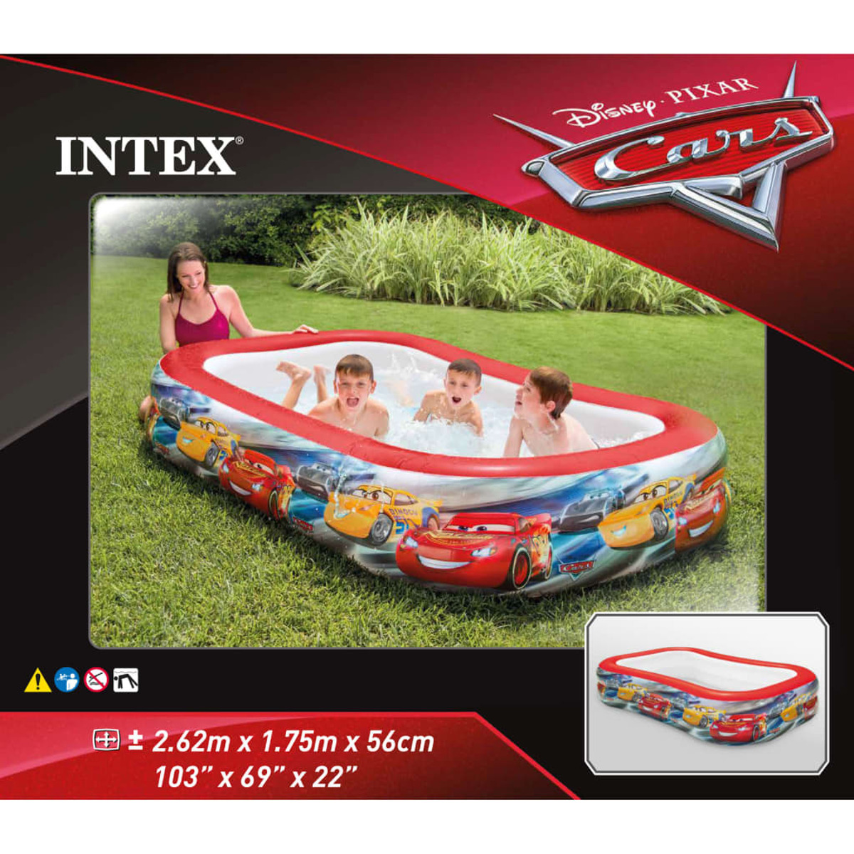 INTEX 3202937 Pool, Mehrfarbig