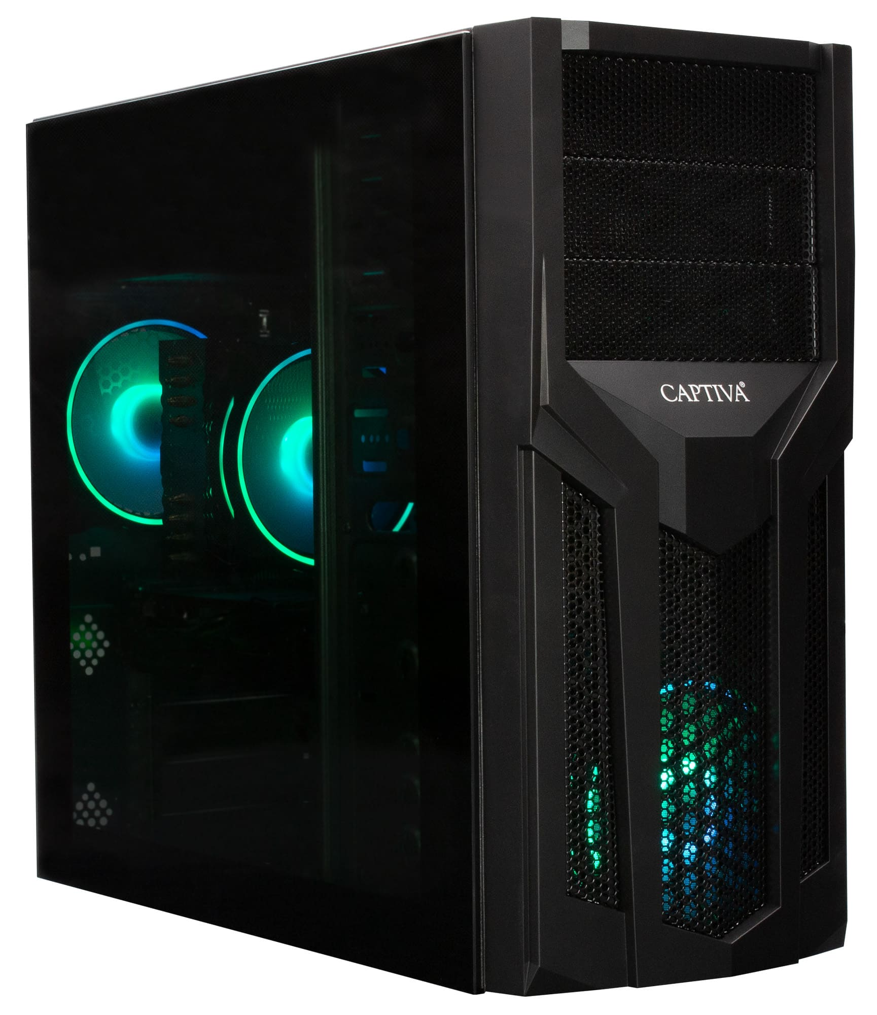 CAPTIVA GB mit ohne 32 Prozessor, 1000 Intel® 6700 Gaming Advanced GB GB RAM, XT, 12 I77-152, Gaming-PC Betriebssystem, Core™ RX SSD, i7 Radeon™ AMD