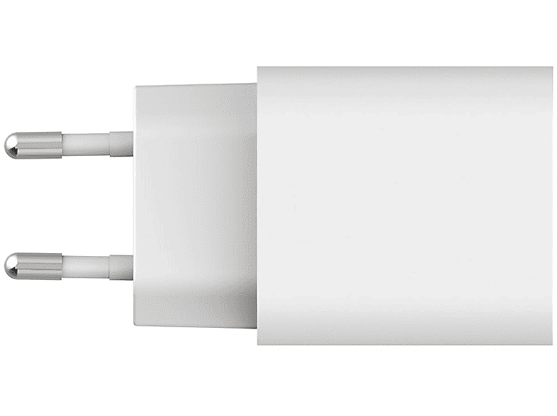 4SMARTS PD 20W mit USB-C auf Lightning Kabel 1,5m Ladegeräte Uni, Weiß