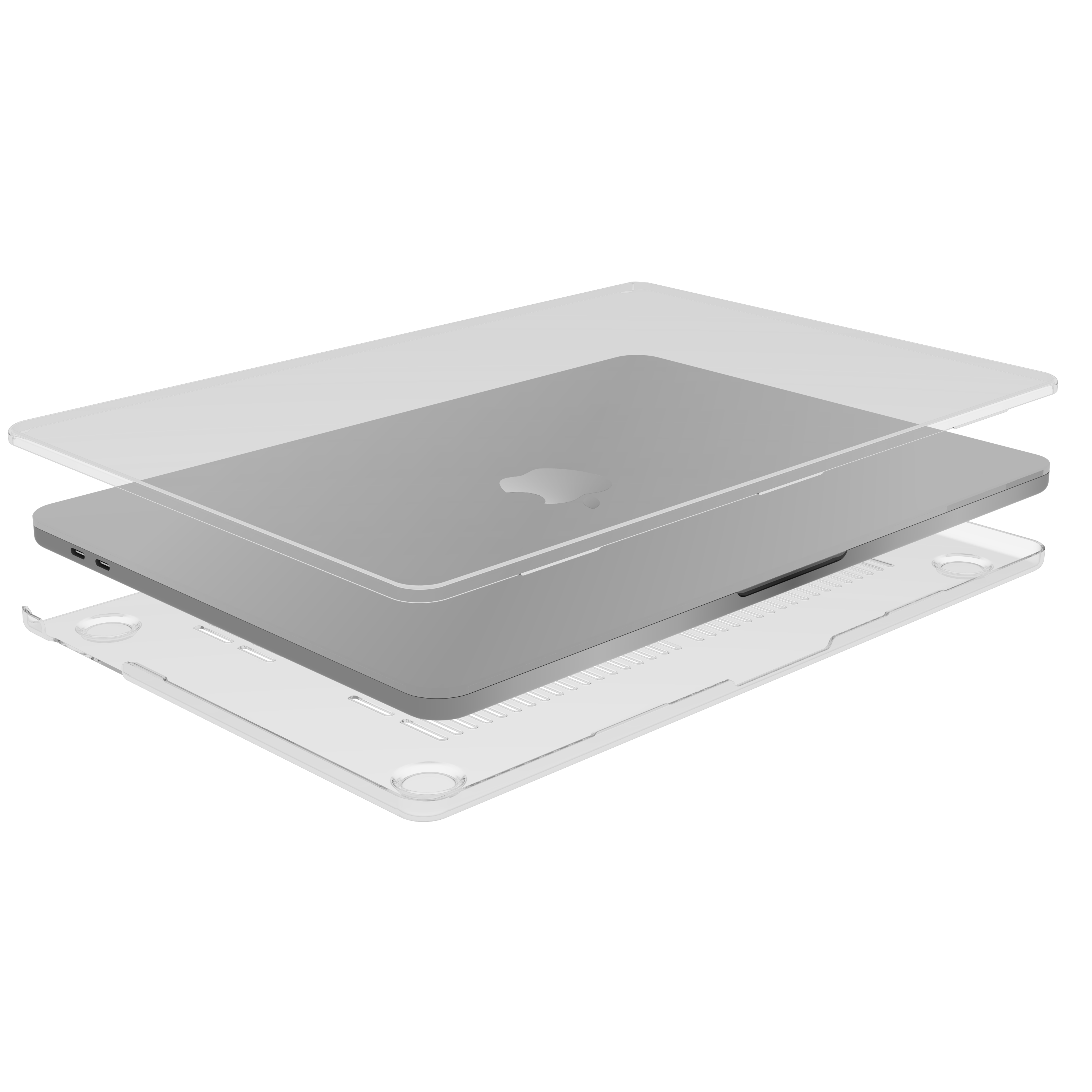 CASE-MATE für Bumper Laptophülle Snap-On Kunststoff, Apple Transparent