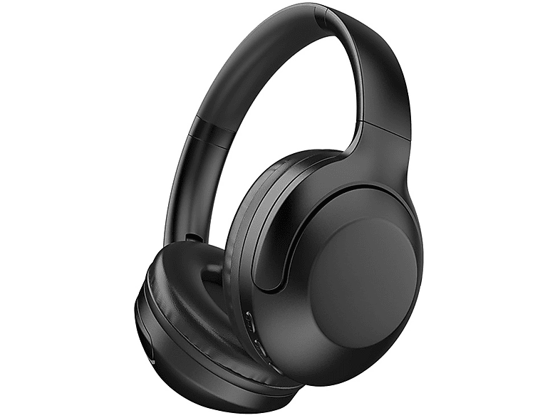 BRIGHTAKE Stille Musikbegleiter: Geräuschunterdrückung, 8h Akku, Anruffunktion, Stereo-Sound, Over-ear Bluetooth Kopfhörer Schwarz | Bluetooth-Kopfhörer