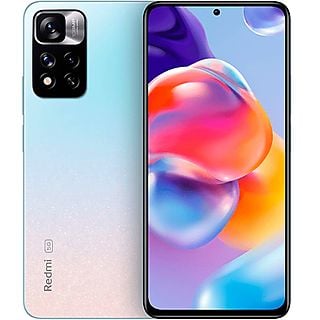 Móvil - XIAOMI Redmi Note 11 Pro+ 5G, Azul, 128 GB, 8 GB RAM, 6,67 ", Full HD+, MediaTek Dimensity 920 (6 nm), 4500 mAh, Android