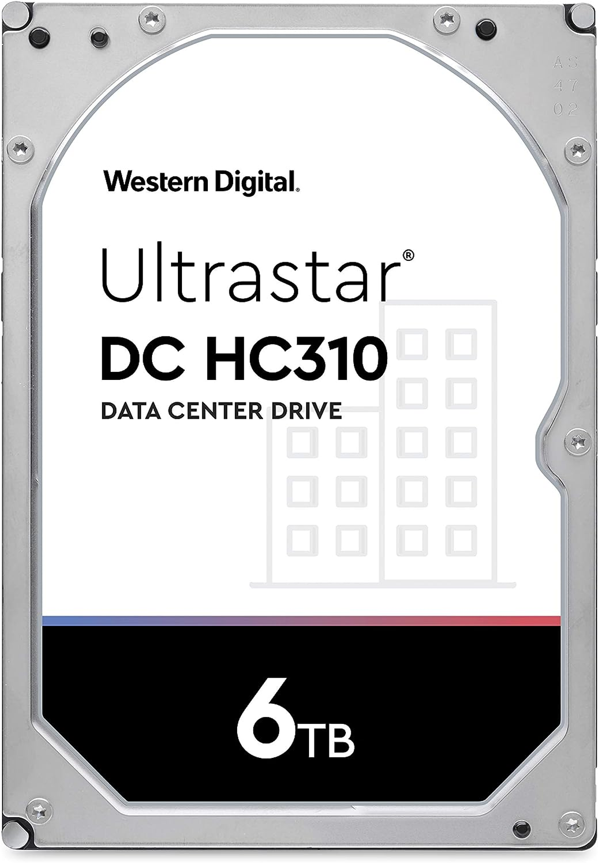 HDD, WESTERN HUS726T6TALE6L4, 6 TB, DIGITAL 3,5 Zoll, intern