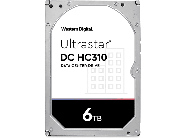 WESTERN DIGITAL HUS726T6TALE6L4, 6 TB, 3,5 intern Zoll, HDD