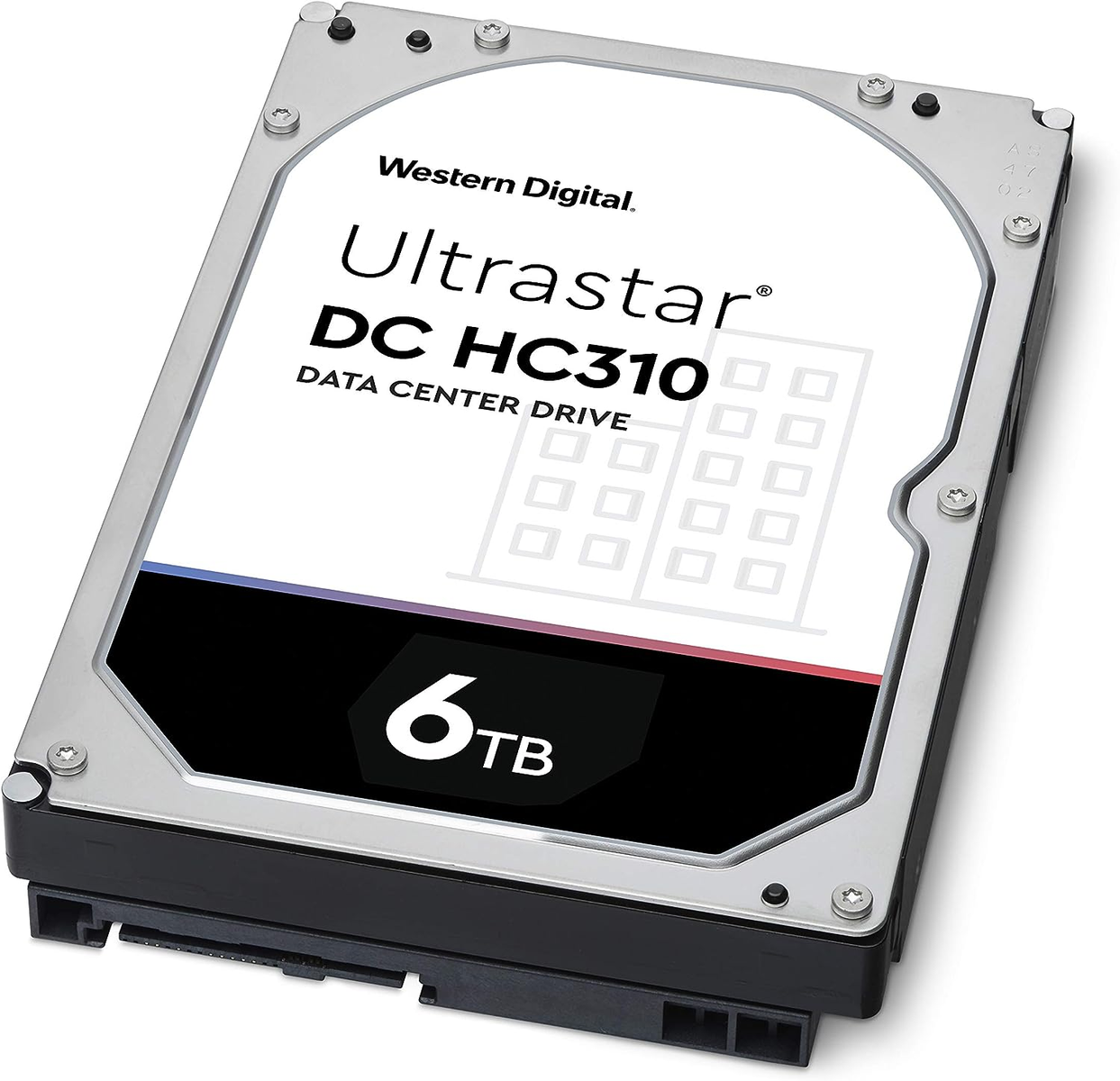 HDD, WESTERN HUS726T6TALE6L4, 6 TB, DIGITAL 3,5 Zoll, intern