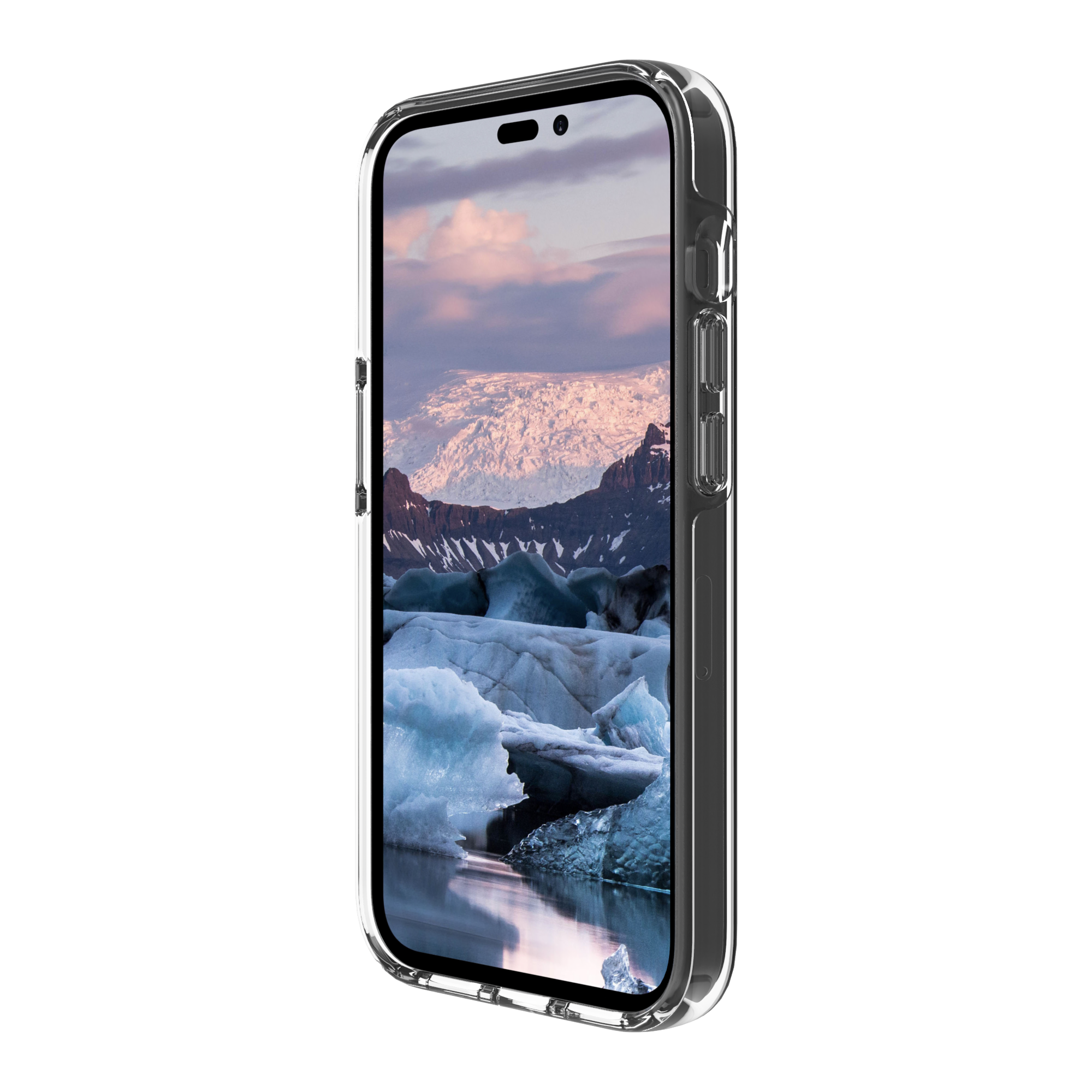 DBRAMANTE Iceland Pro MagSafe iPhone Transparent Pro Bumper, 14 Transparent, iPhone Pro, 14 Apple