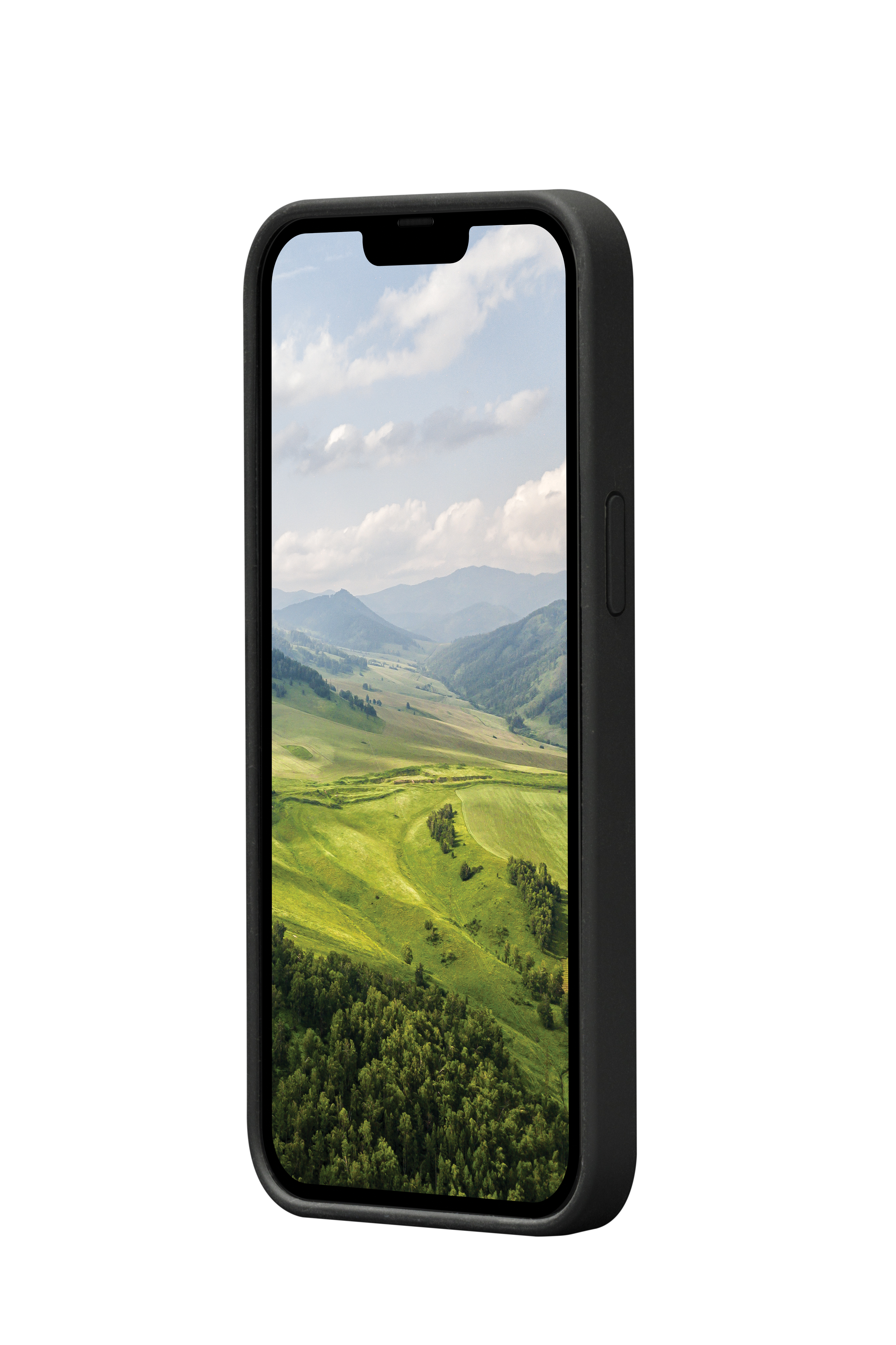 DBRAMANTE1928 Monaco Custodia per cellulare per Apple iPhone 14 Pro Max, Blu