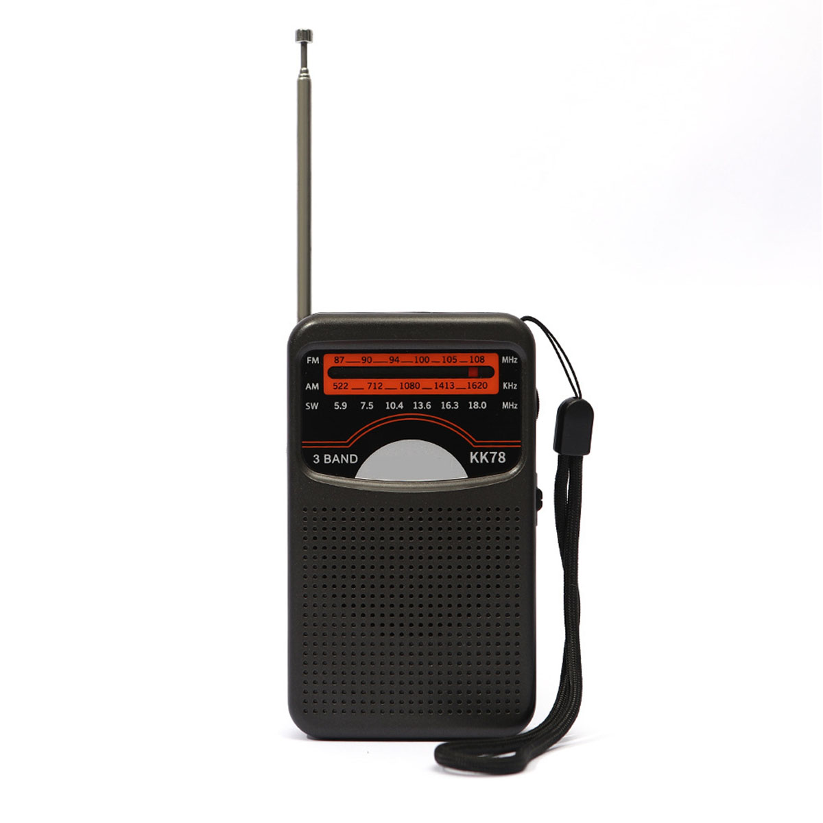 BRIGHTAKE Radio Vielfalt: FM, Bedienung, Radio, Schwarz Kristallklang, Einfache AM, USB-Schnittstelle