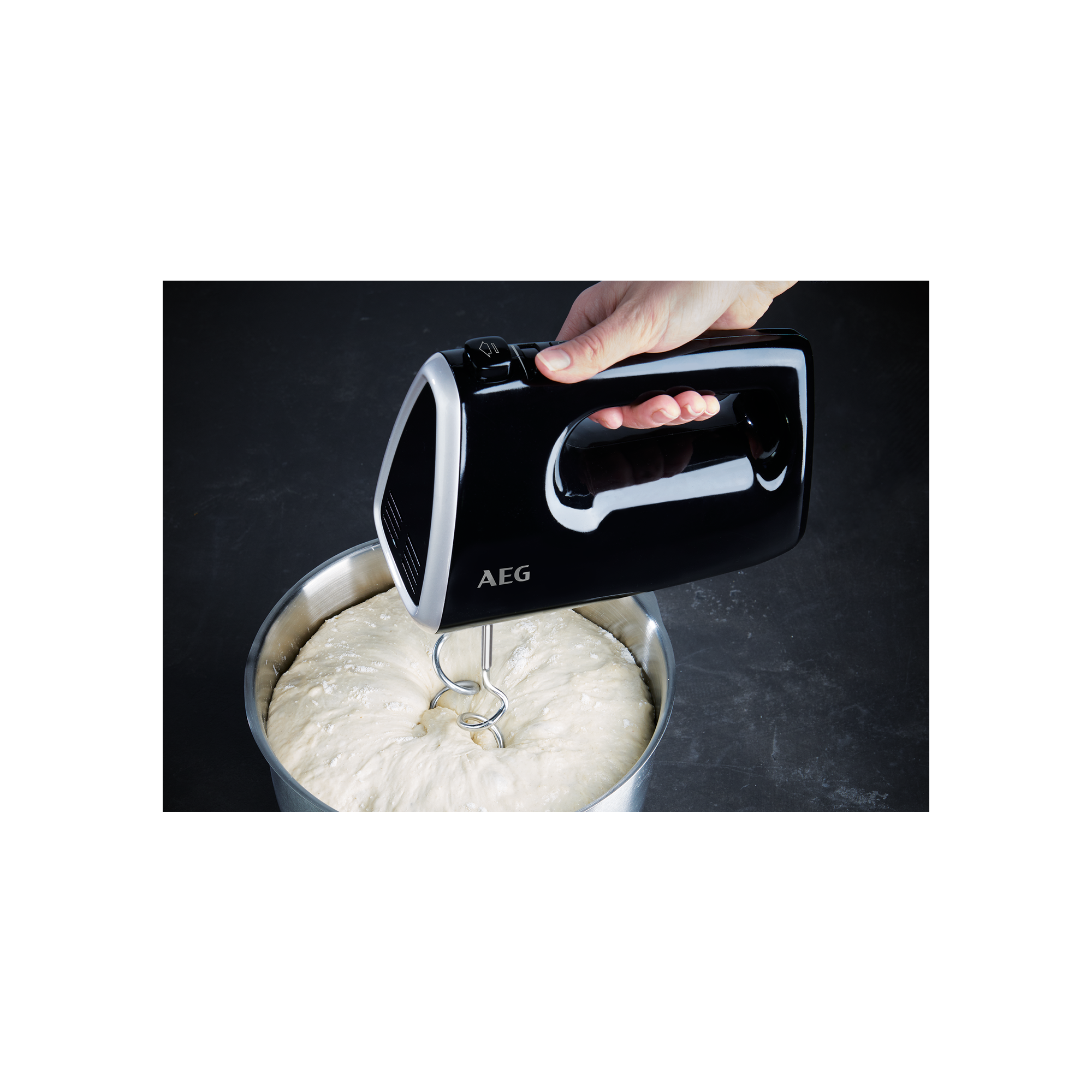 AEG Handmixer Schwarz Watt) Series (450 HM3310 Schwarz 3 Handmixer