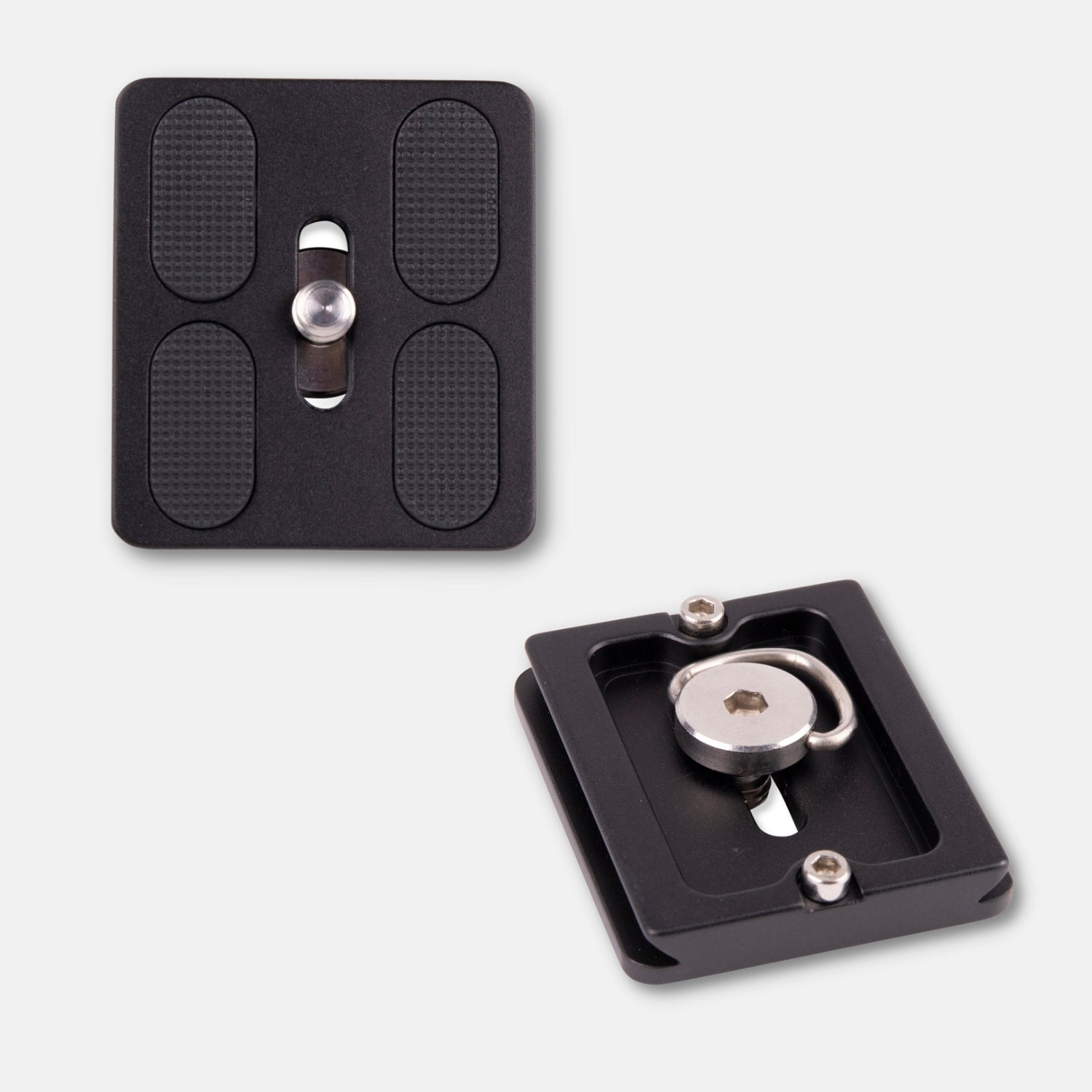 Schwarz, 55mm, Schnellwechselplatte Zubehör, für Kamera passend Stativ LENS-AID